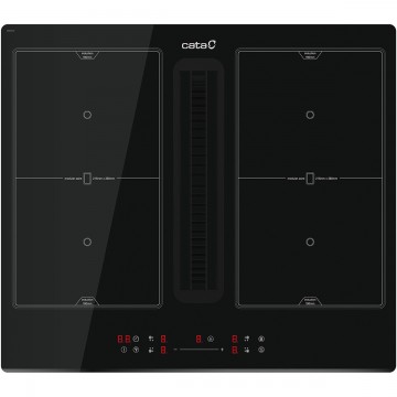 Cata IAS 6024 Επαγωγική Εστία Αυτόνομη με Απορροφητήρα 59x52εκ.
